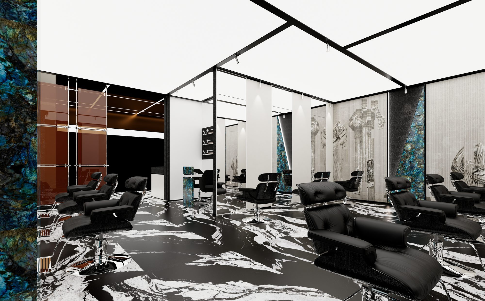 北京SKP·ROFO HAIR&SKIN SPA 空间渲染 05