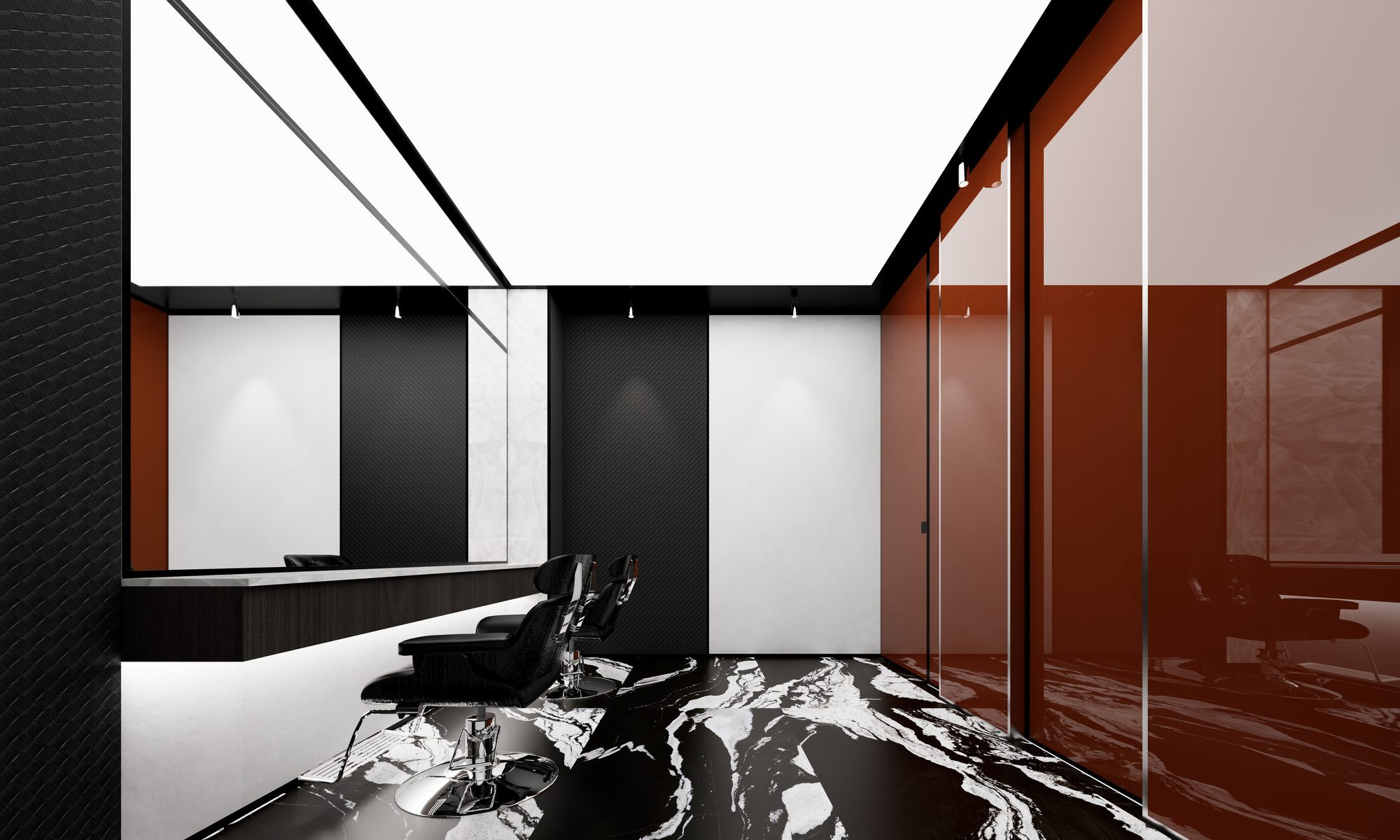 北京SKP·ROFO HAIR&SKIN SPA 空间渲染 11